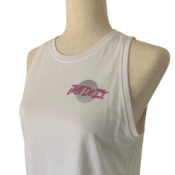 Nike Dri-FIT Tank Top Bundle 2PK Size S Graphic Back Logo NWT Criss Cross Back - Picture 3 of 15